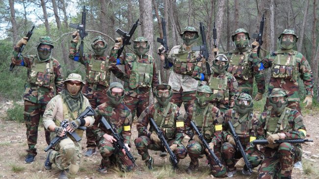 partida privada airsoft