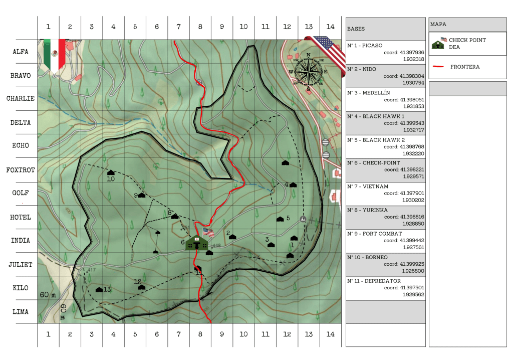mapa mont aventura